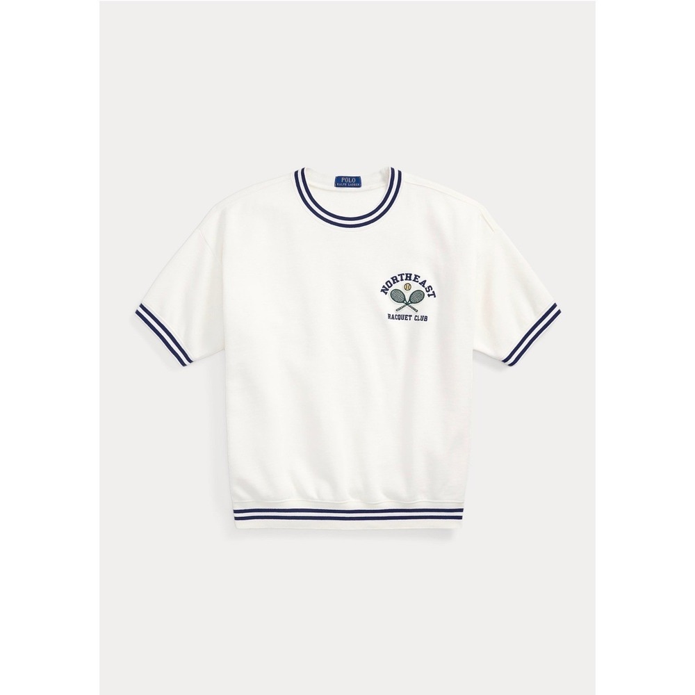 Polo Ralph Lauren Tennis Sweater Sweatshirt Ribbed Embroidered Men's Size S